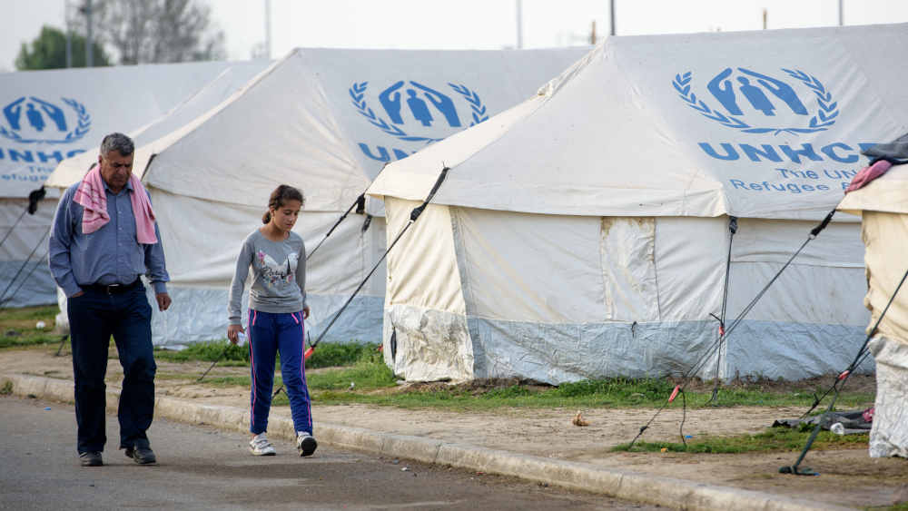 Flüchtlingslager Idomeni in Griechenland an der Grenze zu Mazedonien (2014)