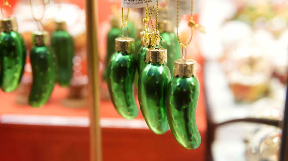 Image - Weihnachtstraditionen: Die Weihnachtsgurke erobert deutsche Wohnzimmer