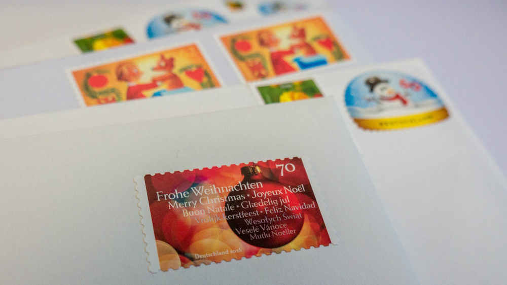 Weihnachtspost: Die Hälfte verschickt noch Karten