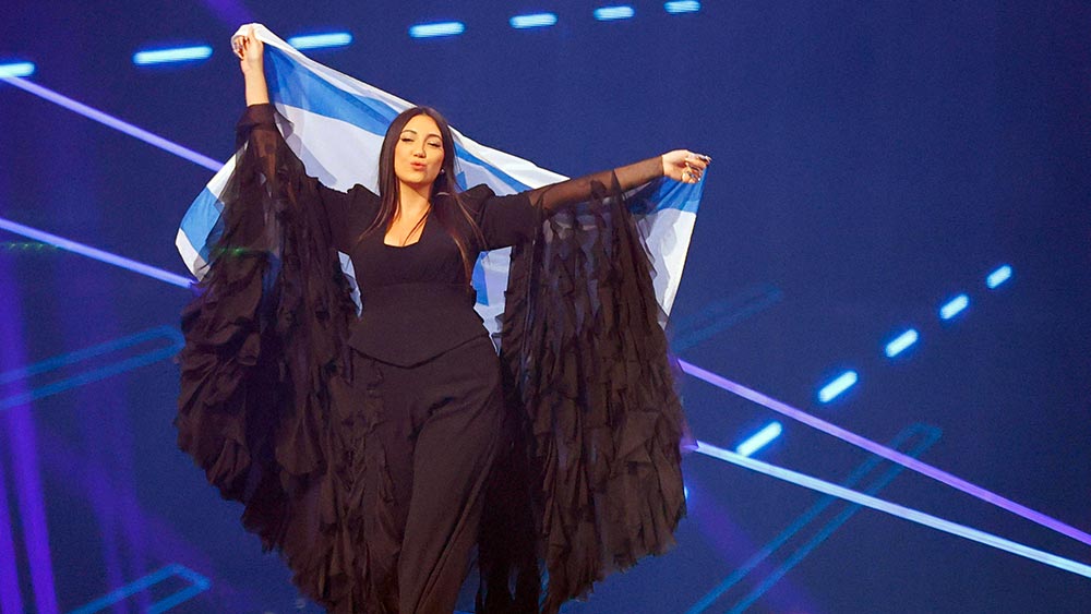 Die Sängerin Yuval Raphael holte in diesem Jahr für Israel den zweiten Platz beim ESC