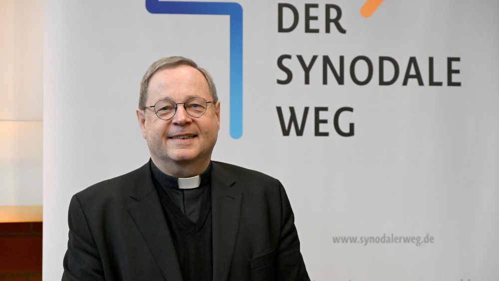 Der Präsident des Synodalen Ausschusses, der Limburger Bischof Georg Bätzing