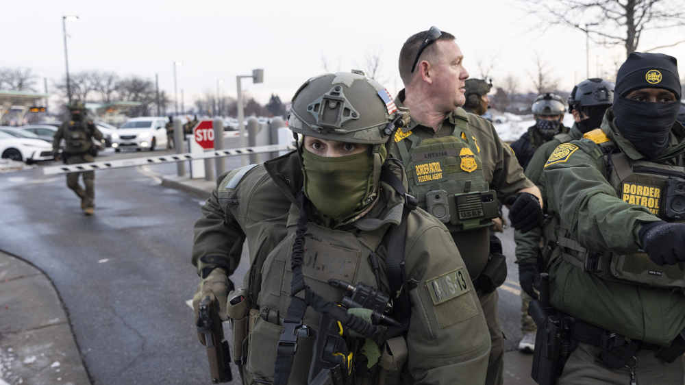 In Minneapolis prangert Bischöfin Jen Nagel das Vorgehen der US-Einwanderungsbehörde ICE an (Archivbild)