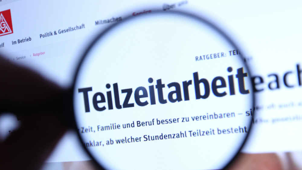 Rund 28 Prozent arbeiten auf eigenen Wunsch in Teilzeit