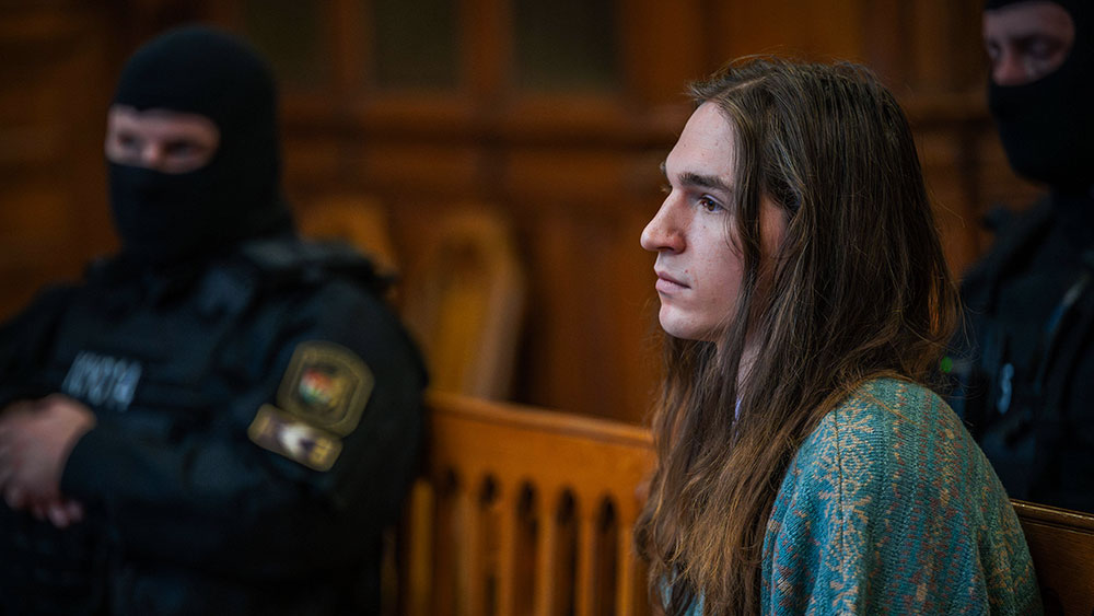 Maja T. vor Gericht in Budapest