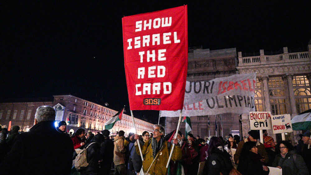 In Mailand protestieren Studierende gegen Israels Olympia-Teilnahme