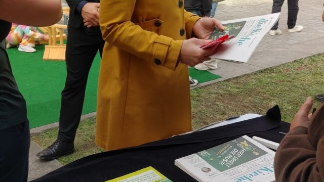 Außenministerin Annalena Baerbock auf der Kirchenmeile Außenministerin Annalena Baerbock auf der Kirchenmeile